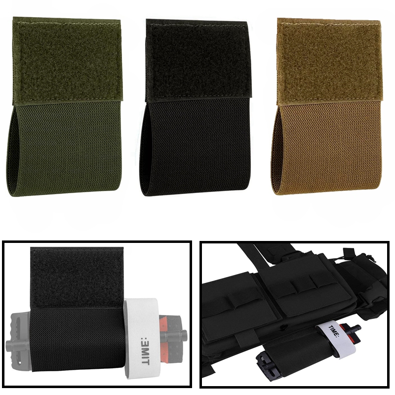 Appendix Carry Edc - 2 buah dudukan turniket elastis, dengan