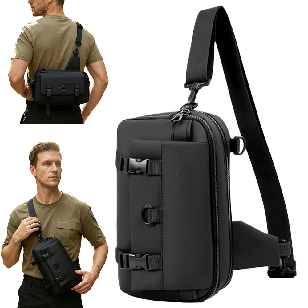 Edc Concealed Carry Backpack - Tas Pistol Taktis Tas Penyimpanan Pistol