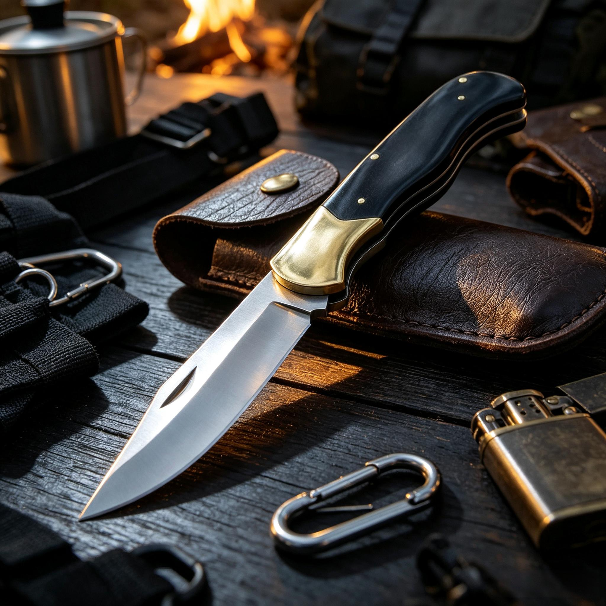 Everyday Carry (Edc) Knife - Pisau Lipat untuk Penggunaan Sehari-hari, Pisau