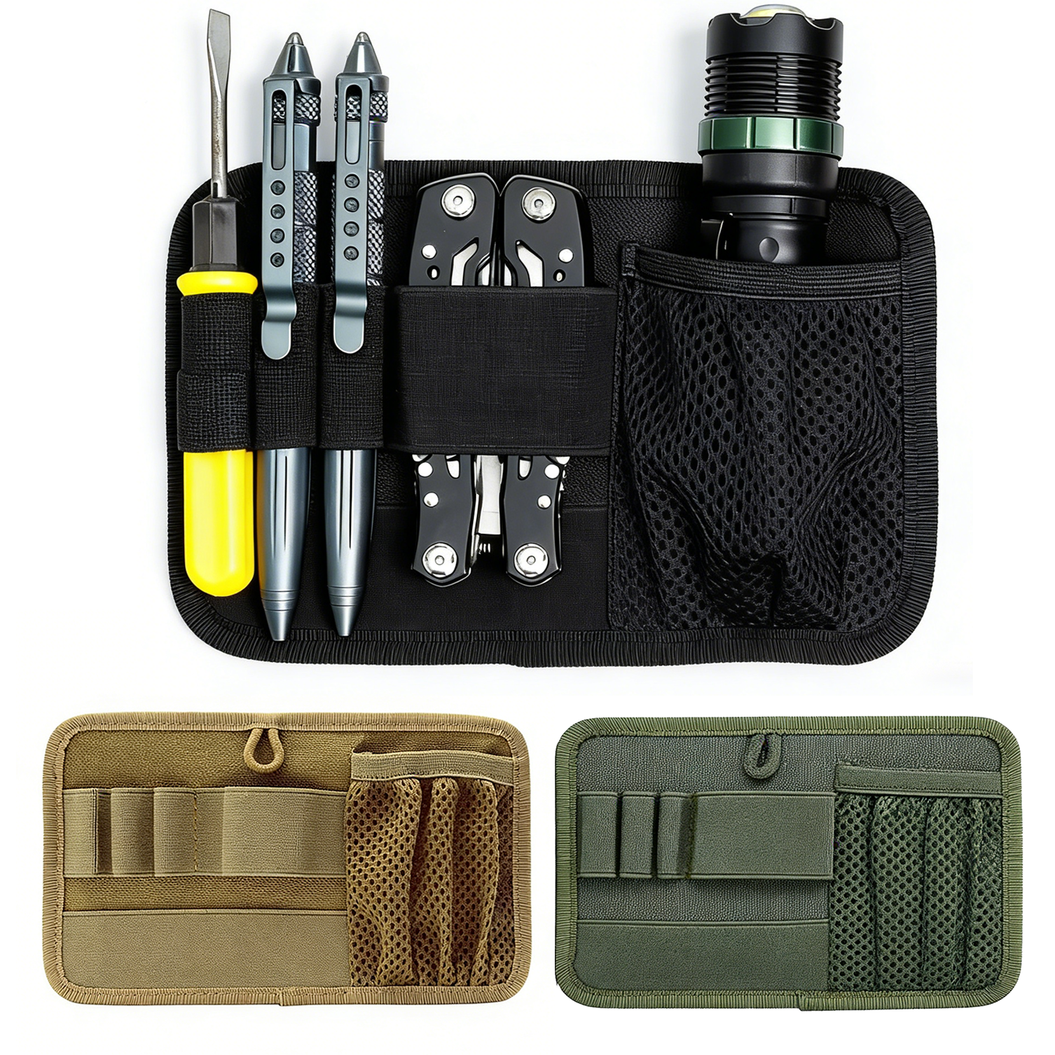 Edc Carry Pack - Panel Pengait Modular EDC Organizer -