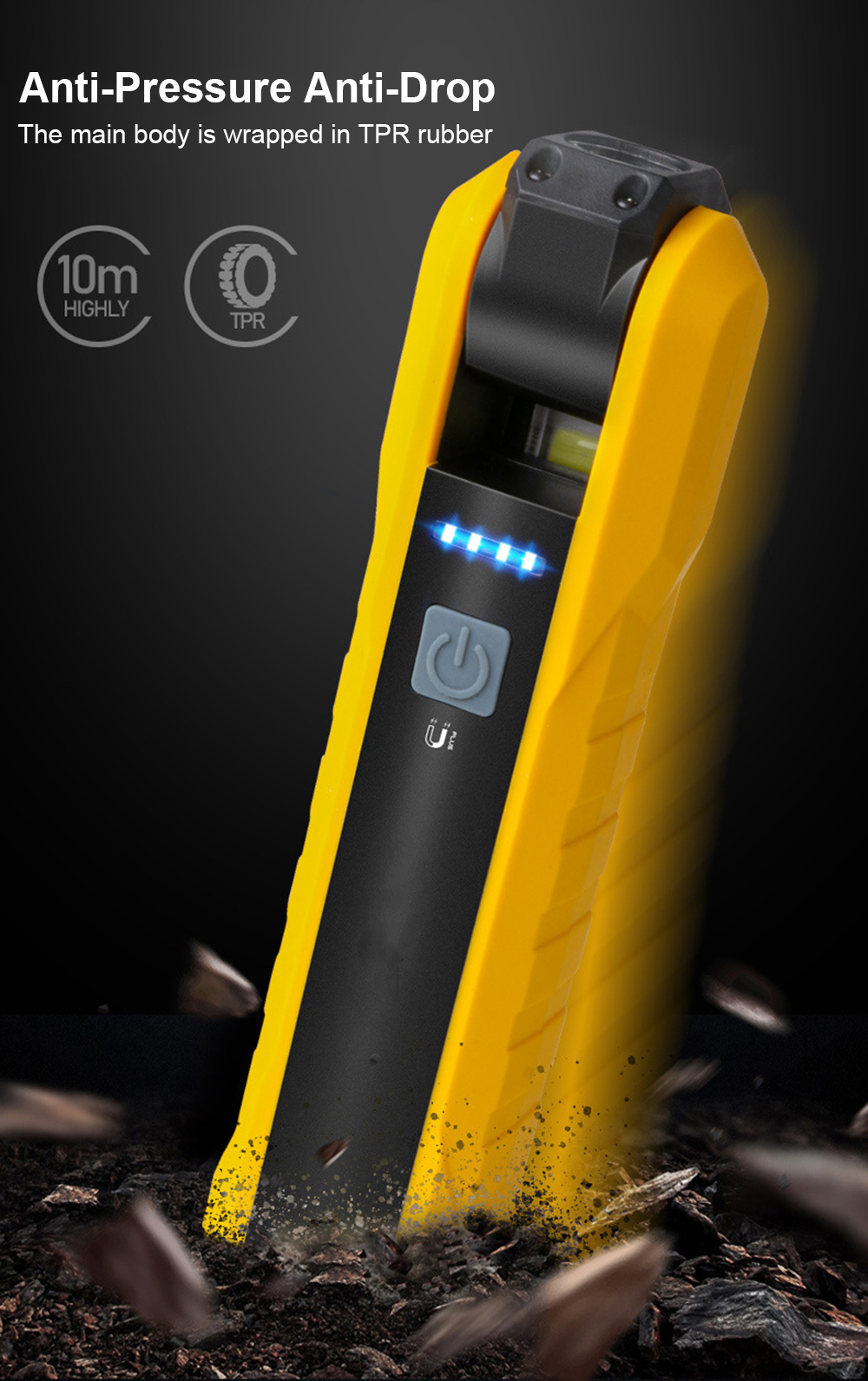 Edc Car Carry - Senter E2 EDC dengan Lampu Kerja