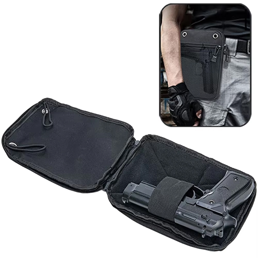 Edc Carry Fanny Pack - Kantong Holster Senjata Tersembunyi Taktis Molle