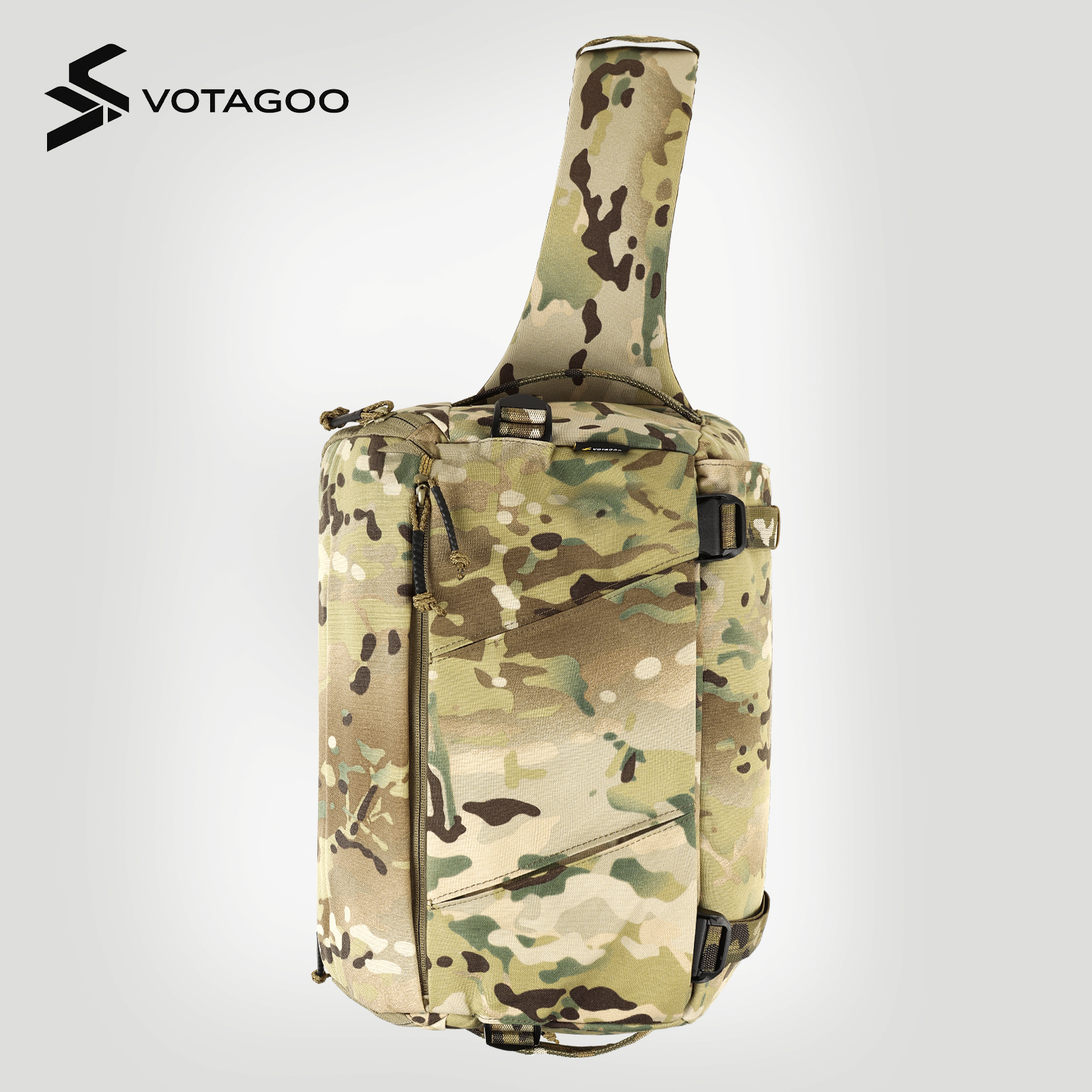 Edc Concealed Carry Sling Bag - VOTAGOO 13L Tas Selempang Taktis -