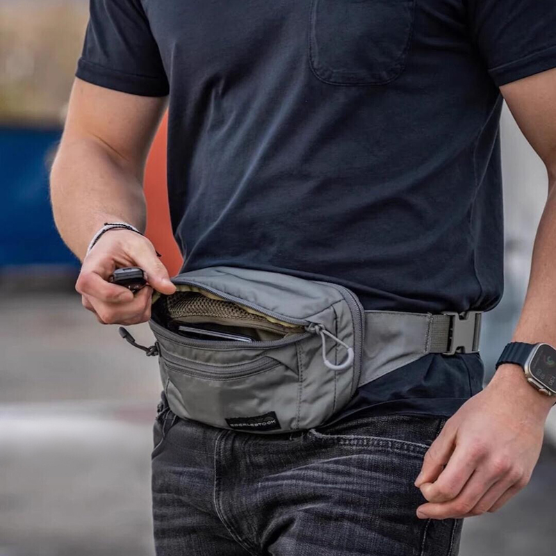Edc Carry Fanny Pack - Tas Pinggang Pria dengan Tali yang
