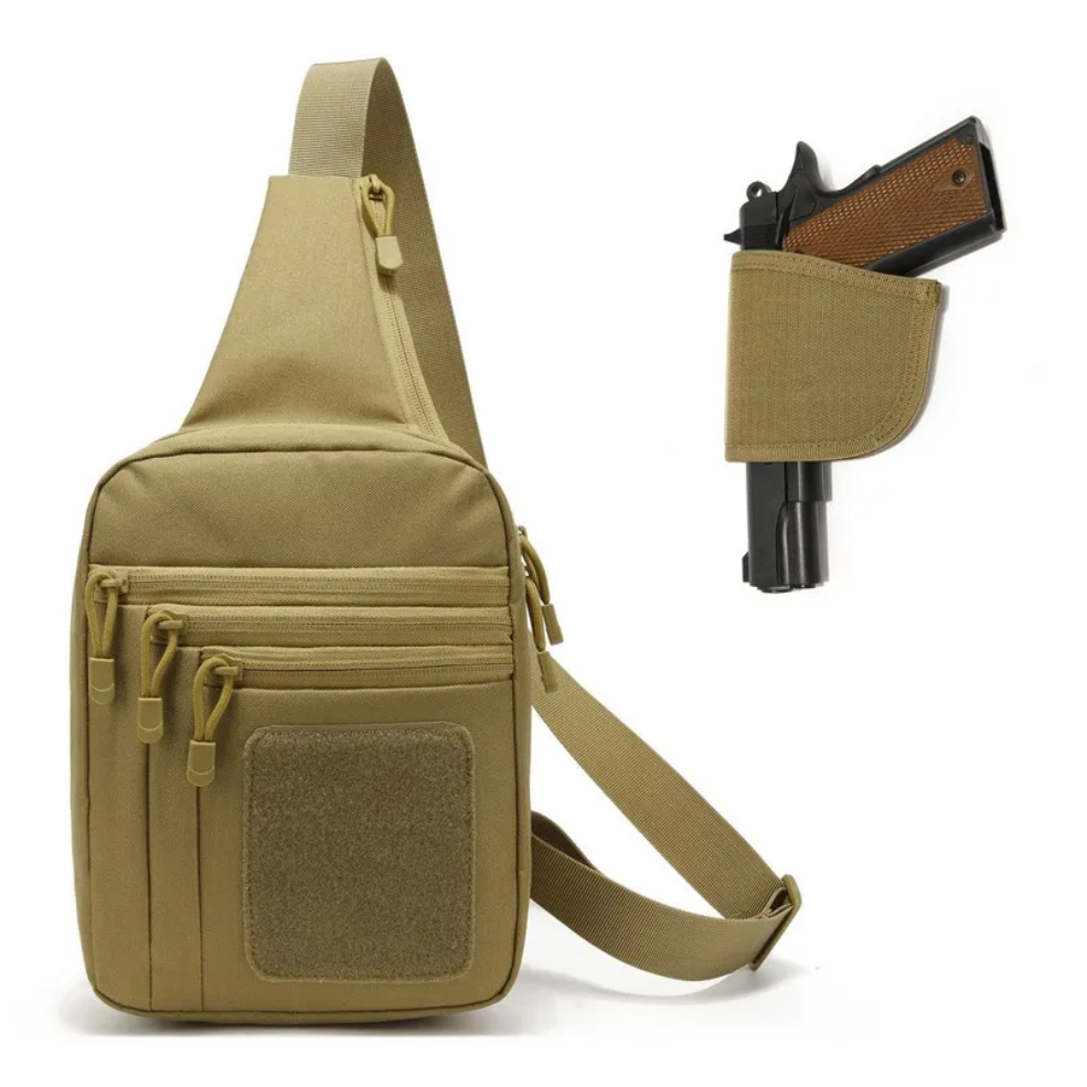 Edc Concealed Carry Backpack - Tas Dada Taktis Baru Sarung Pistol