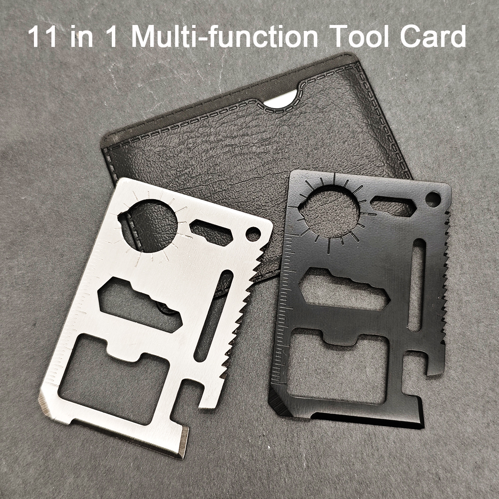 Multitool Credit Card - Alat Saku EDC Baja Tahan Karat