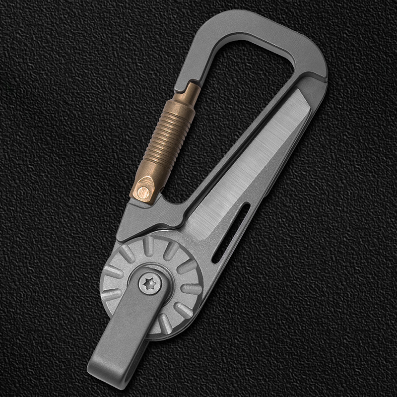 Edc Car Carry - Gantungan Kunci Mobil dari Paduan Titanium