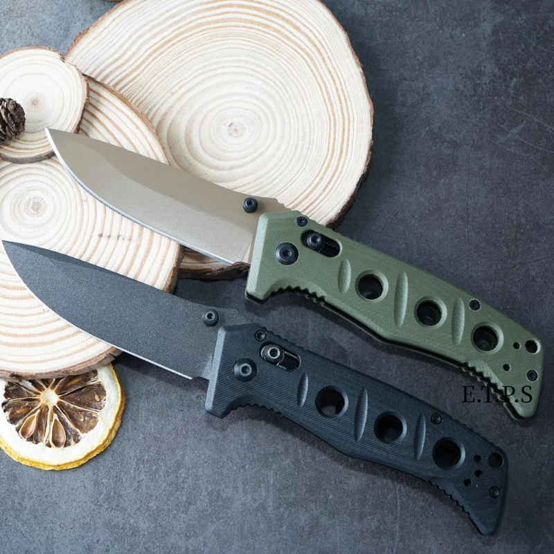 Everyday Carry (Edc) Knife - Pisau Lipat BM273 Gagang G10 Alat
