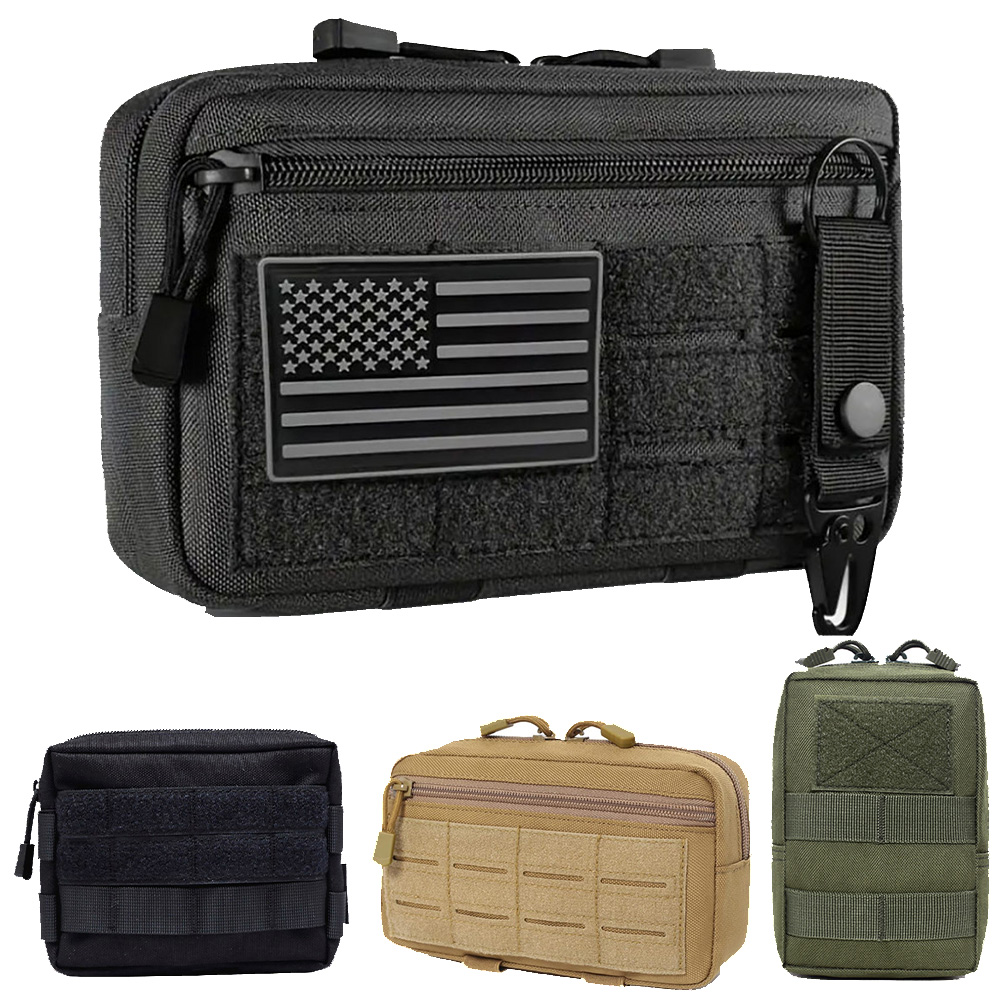 Appendix Carry Edc - Tas Pinggang Taktis MOLLE EDC, Tas