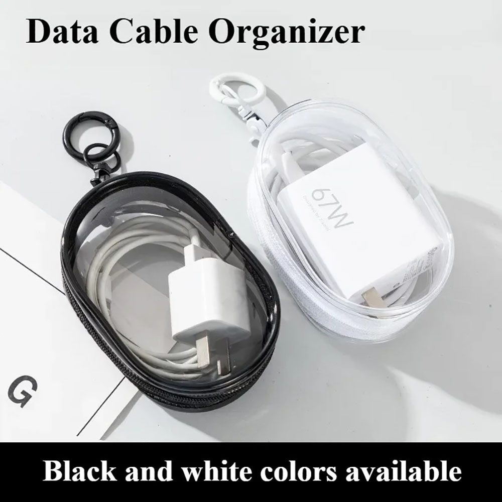Cable Winder Keychain - Organizer Kabel Charger untuk Earphone, Ponsel,