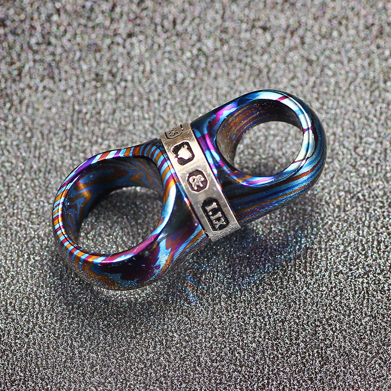 Timascus Titanium Gantungan Ku - Edc Car Carry ulasan dan harga