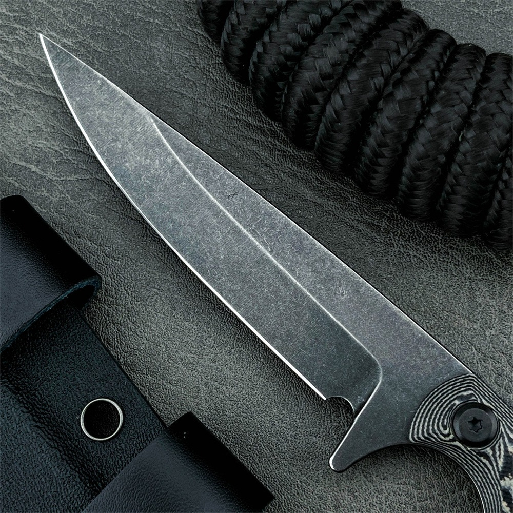 Pisau Fixed Blade Full Tang de - Everyday Carry (Edc) Knife ulasan dan harga
