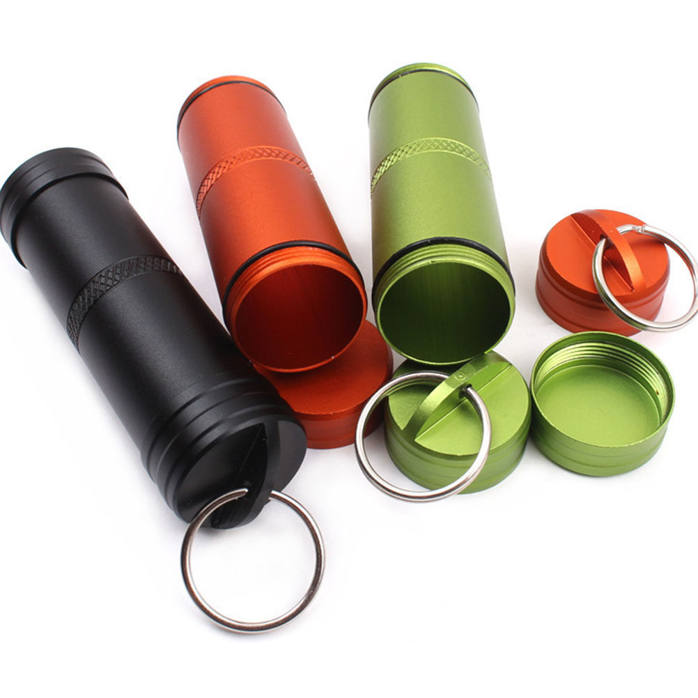 1 Buah Wadah Pil Tahan Air dar - Pill Fob Capsule ulasan dan harga