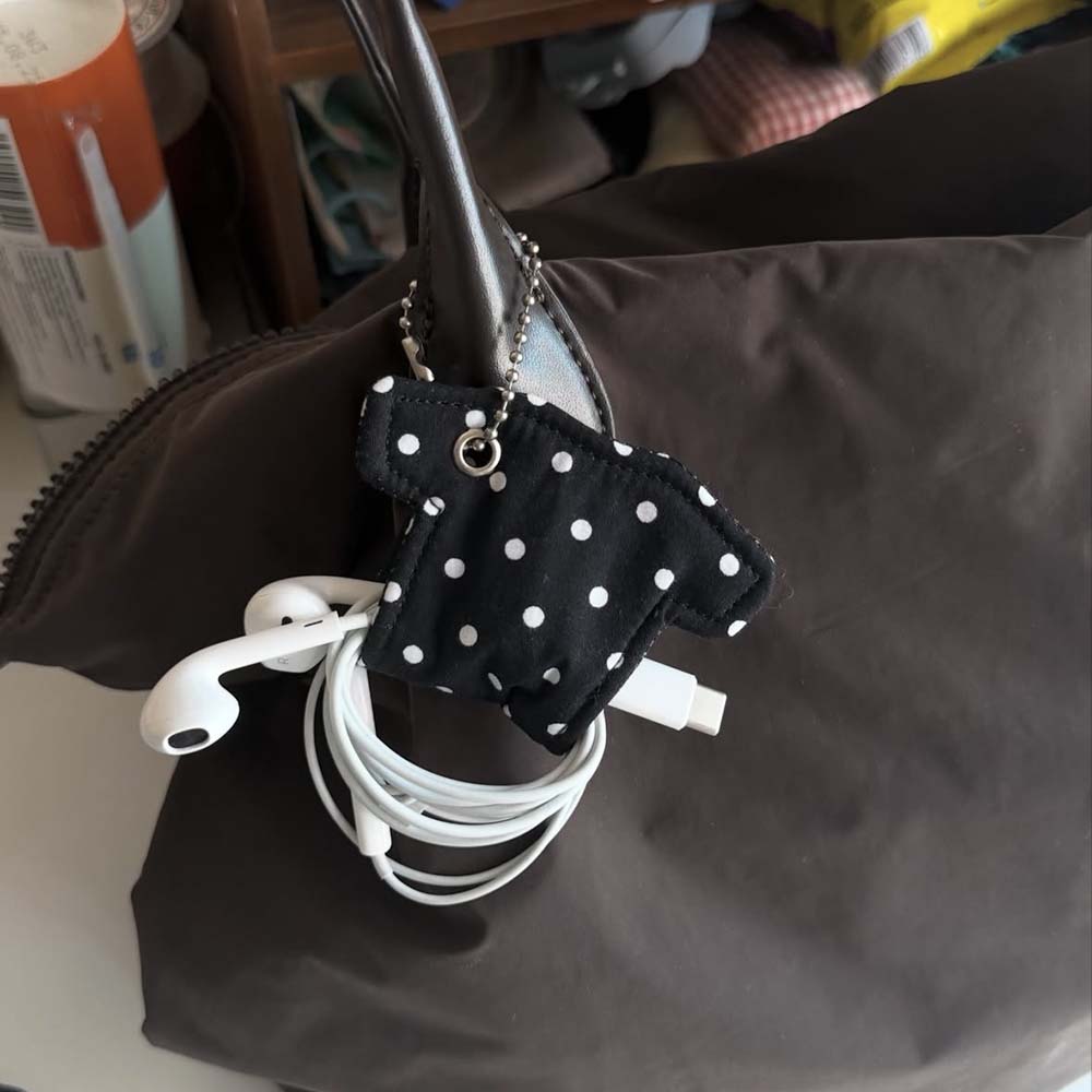 Pengatur Kabel Berbentuk Pakai - Cable Winder Keychain ulasan dan harga