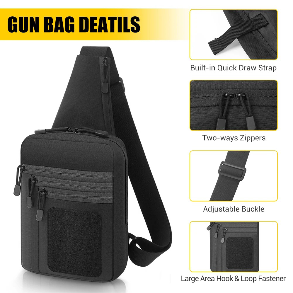 Tas Dada untuk Menyimpan Pisto - Edc Concealed Carry Sling Bag ulasan dan harga