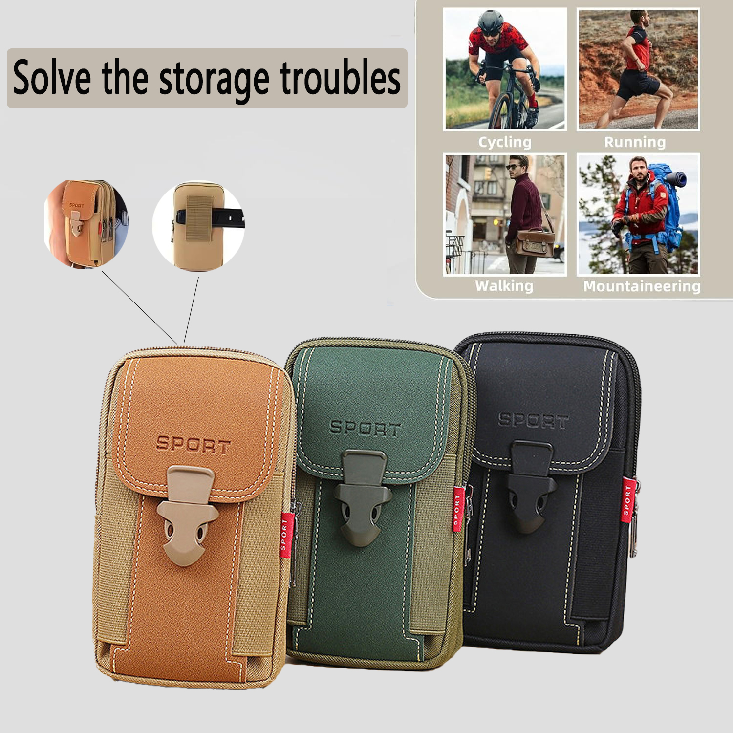 TRALOW Tas Pinggang EDC Multi  - Edc Everyday Carry Bag ulasan dan harga
