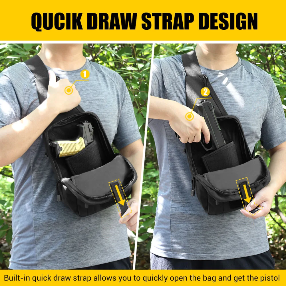 Tas Pistol Taktis, Sarung Pist - Edc Carry Handgun ulasan dan harga