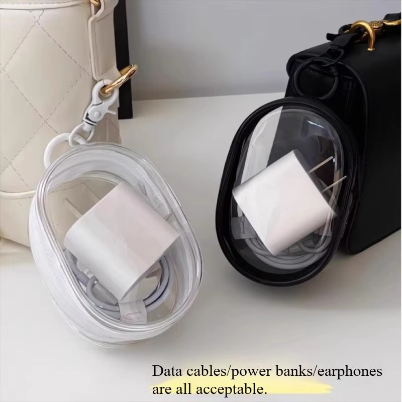 Tas Penyimpanan Mini Transpara - Cable Winder Keychain ulasan dan harga