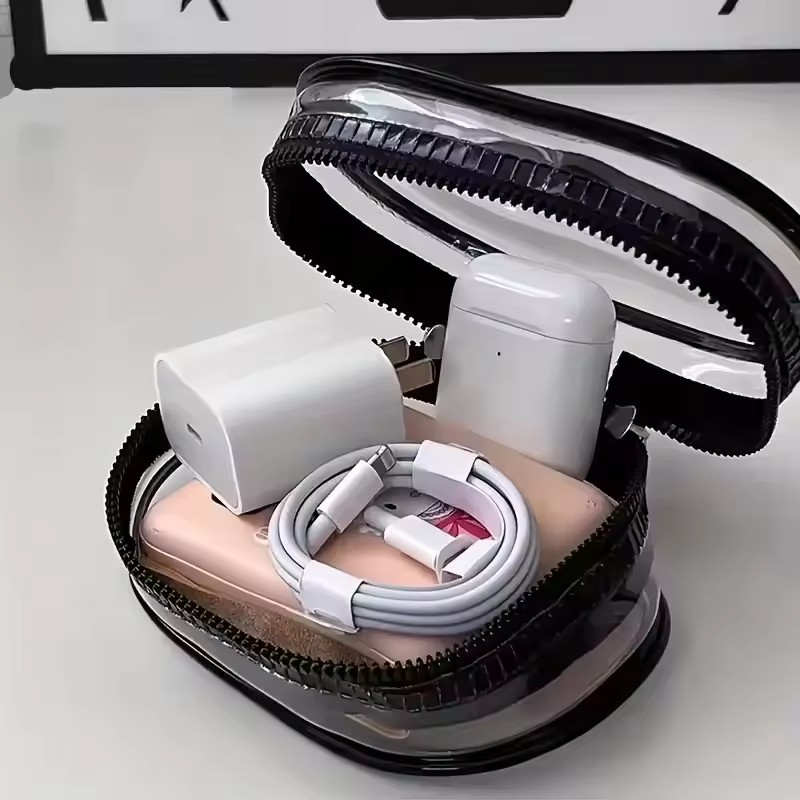 Tas Penyimpanan Mini Transpara - Cable Winder Keychain ulasan dan harga