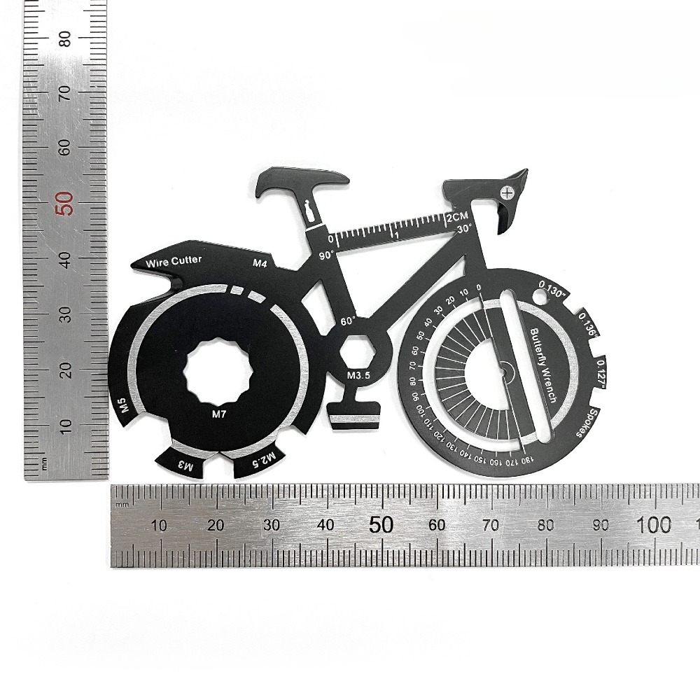 ​ ​ Kartu Multitool Sepeda 20- - Multitool Credit Card ulasan dan harga