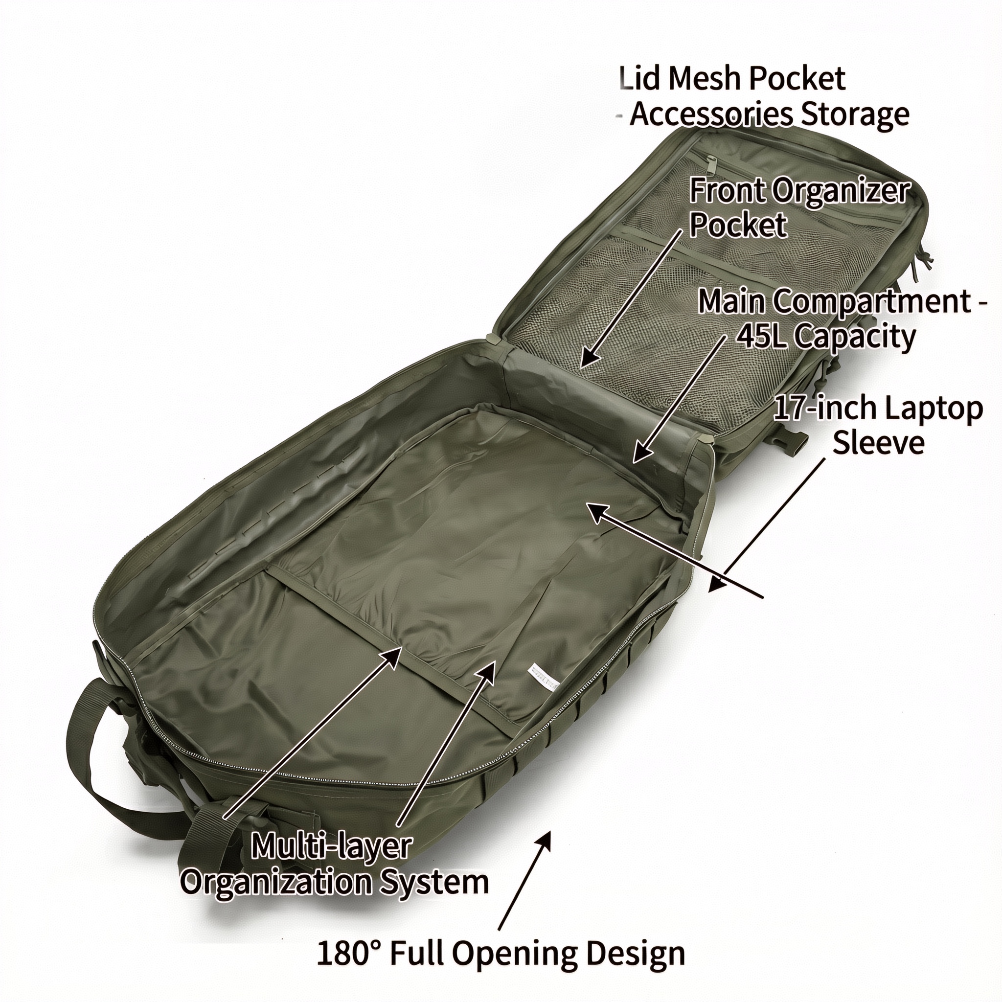 Ransel Taktis Pria 45L, Tas Bu - Edc Everyday Carry Bag ulasan dan harga