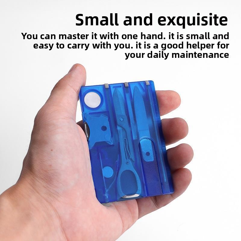 Kartu Kredit Saku 12 In 1 Alat - Multitool Credit Card ulasan dan harga