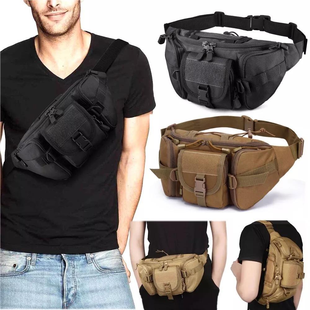 Paket Fanny Taktis untuk Pria  - Edc Carry Fanny Pack ulasan dan harga