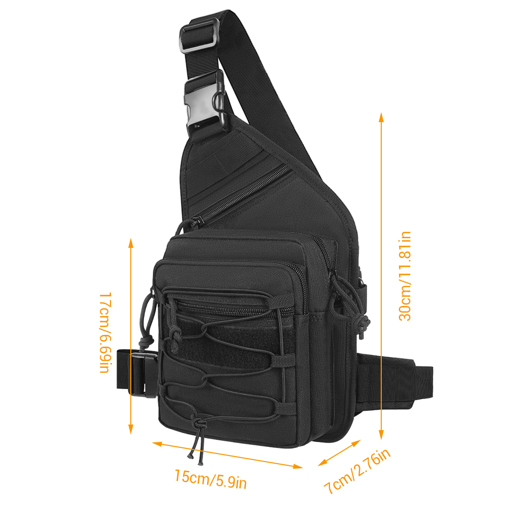 Tas Selempang Taktis Tersembun - Edc Concealed Carry Backpack ulasan dan harga