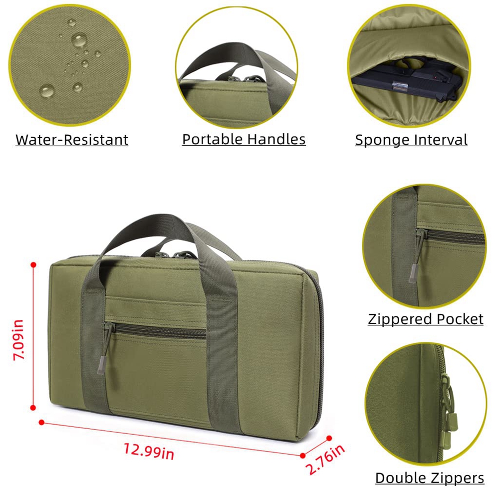 Tas Senjata Taktis untuk Pisto - Edc Carry Handgun ulasan dan harga