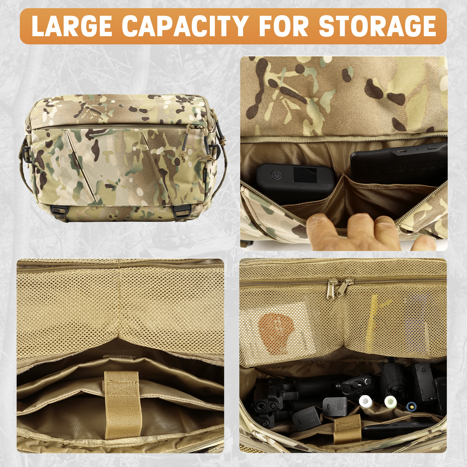 VOTAGOO 13L Tas Selempang Takt - Edc Concealed Carry Sling Bag ulasan dan harga