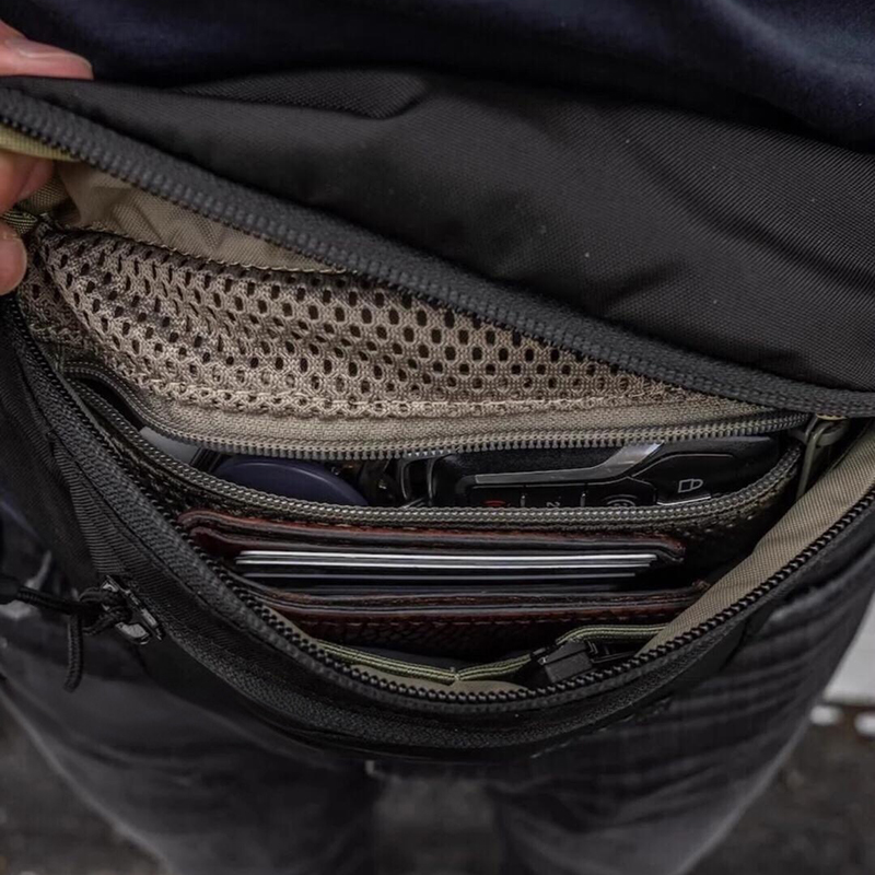 Tas Pinggang Pria dengan Tali  - Edc Carry Fanny Pack ulasan dan harga