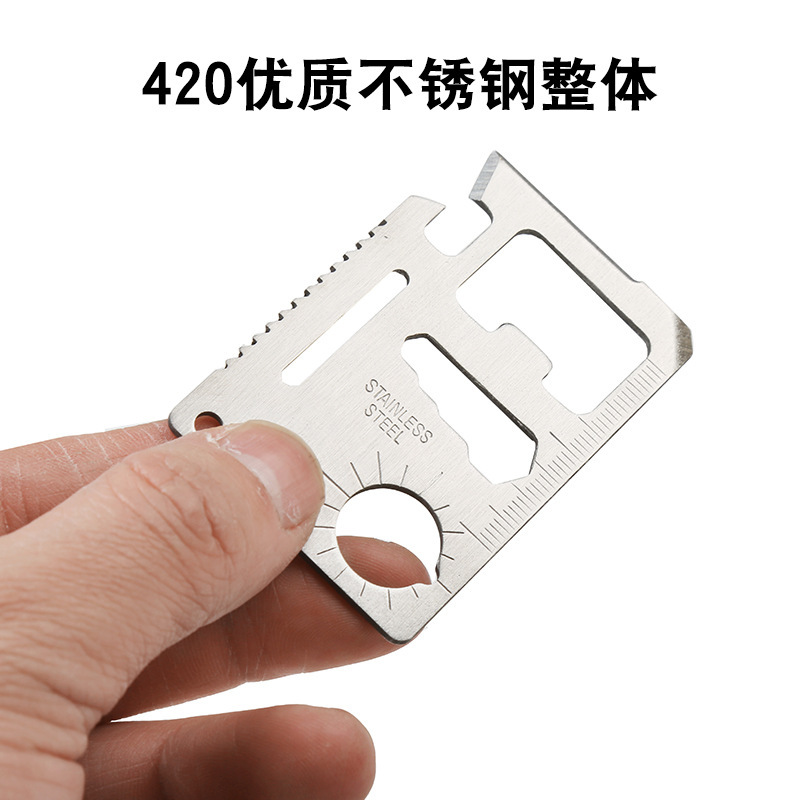 1 Buah Pisau Kartu Kredit EDC  - Multitool Credit Card ulasan dan harga