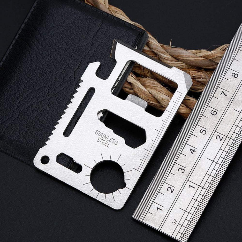 1 Buah Pisau Kartu Kredit EDC  - Multitool Credit Card ulasan dan harga