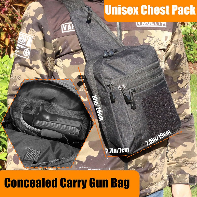 Tas Dada Taktis Baru Sarung Pi - Edc Concealed Carry Backpack ulasan dan harga