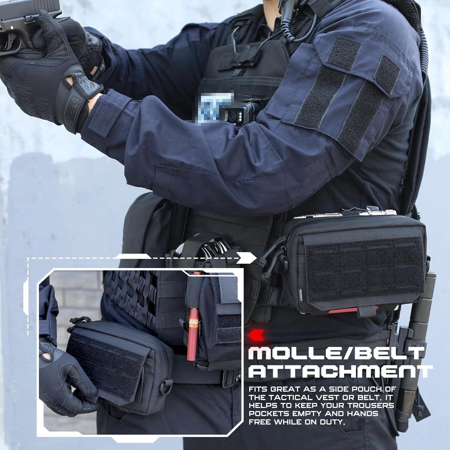 Tas Admin Molle Taktis Laser C - Appendix Carry Edc ulasan dan harga