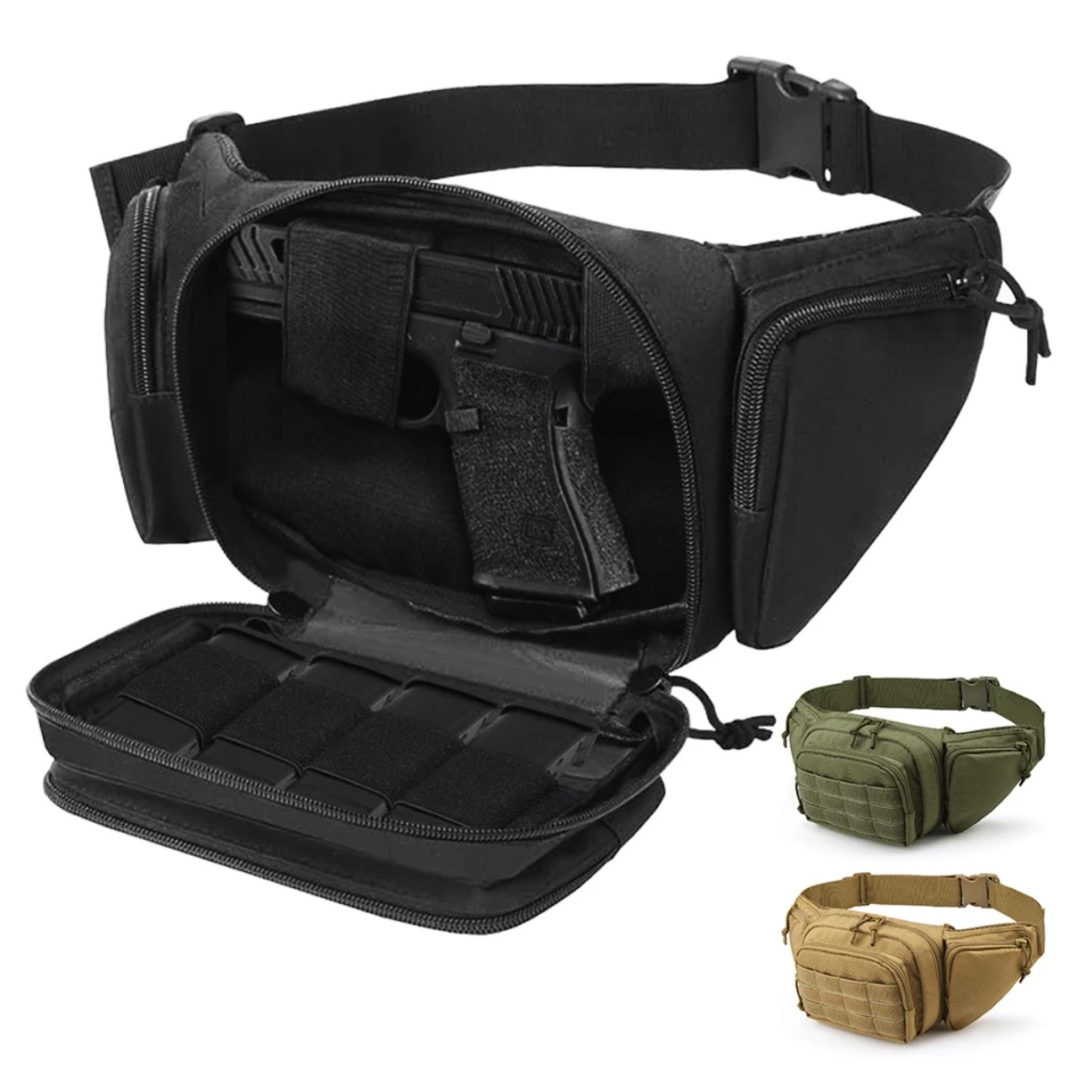 Tas Pinggang Taktis MOLLE untu - Edc Carry Fanny Pack ulasan dan harga