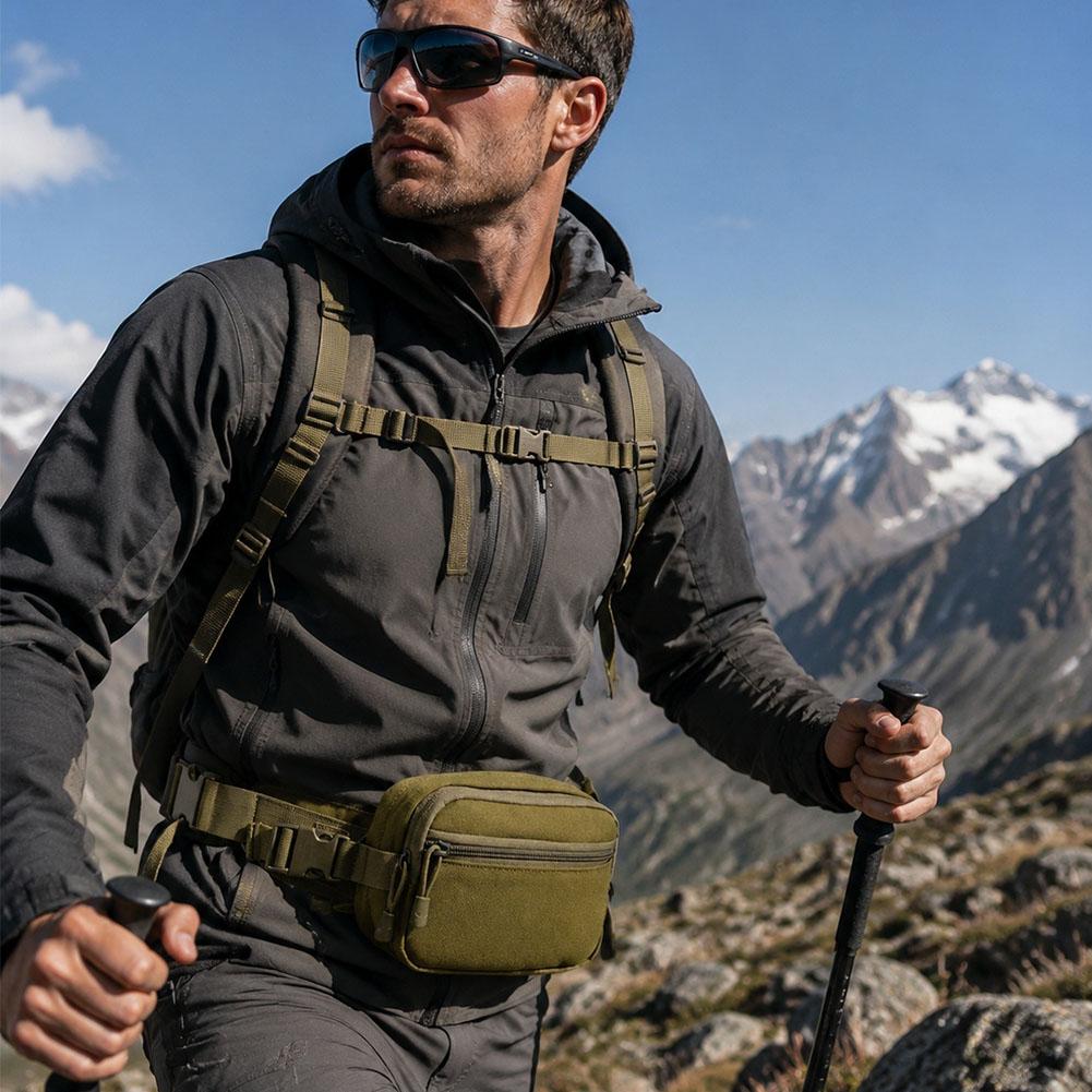 Tas Pinggang Taktis Tersembuny - Edc Carry Fanny Pack ulasan dan harga