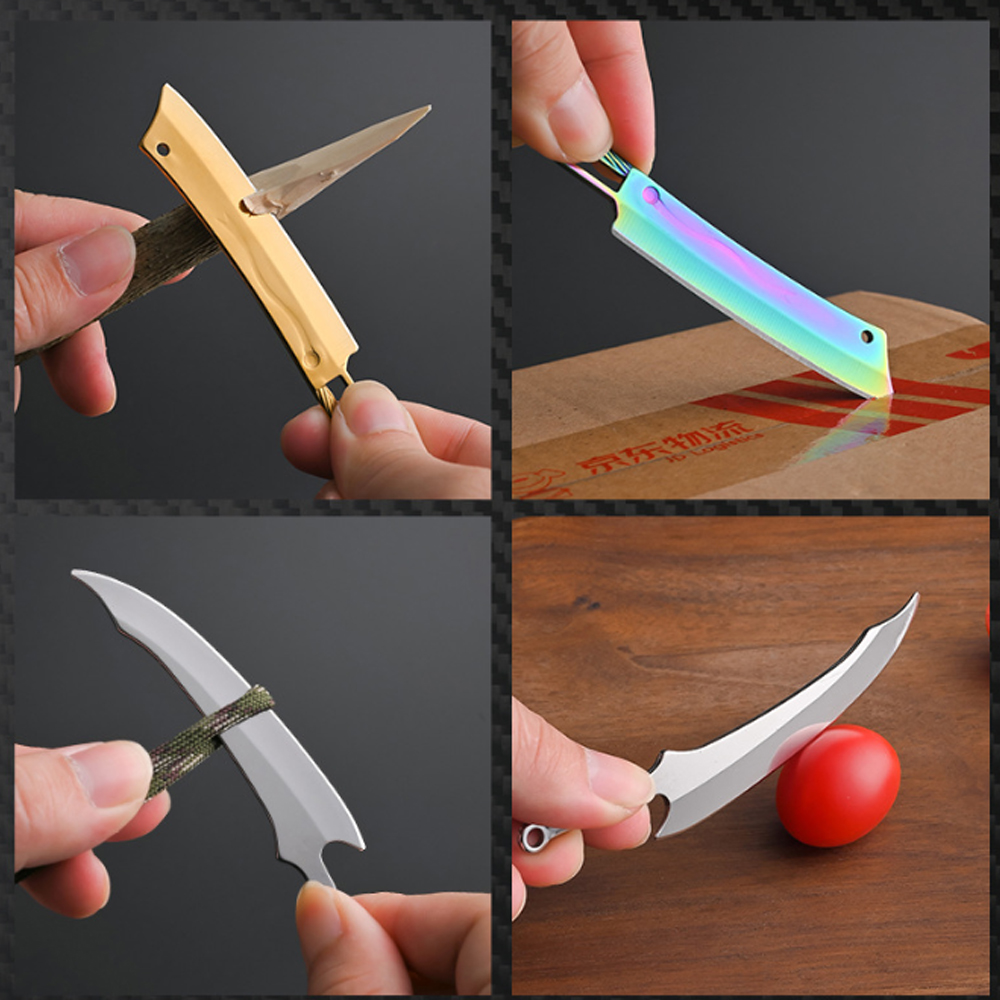 Pisau Mini Titanium - Pisau Sa - Everyday Carry (Edc) Knife ulasan dan harga