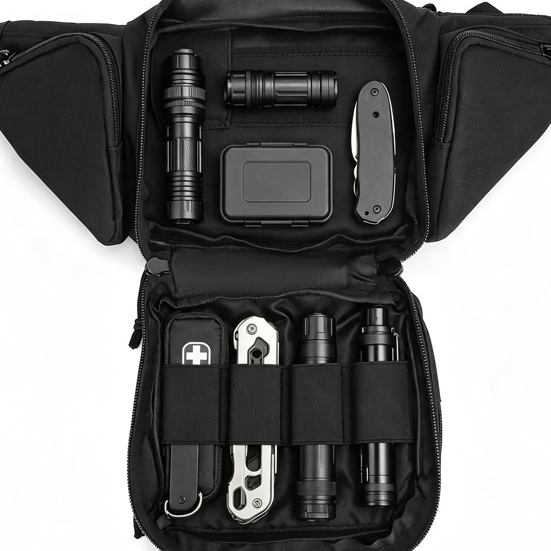 Tas Pinggang Taktis Multifungs - Edc Carry Fanny Pack ulasan dan harga