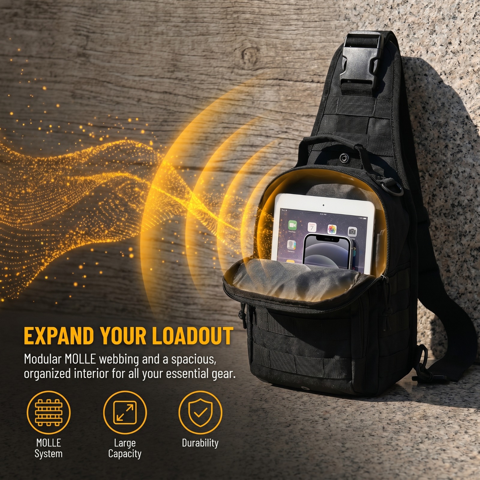 Tas Selempang Taktis Durable N - Edc Everyday Carry Bag ulasan dan harga