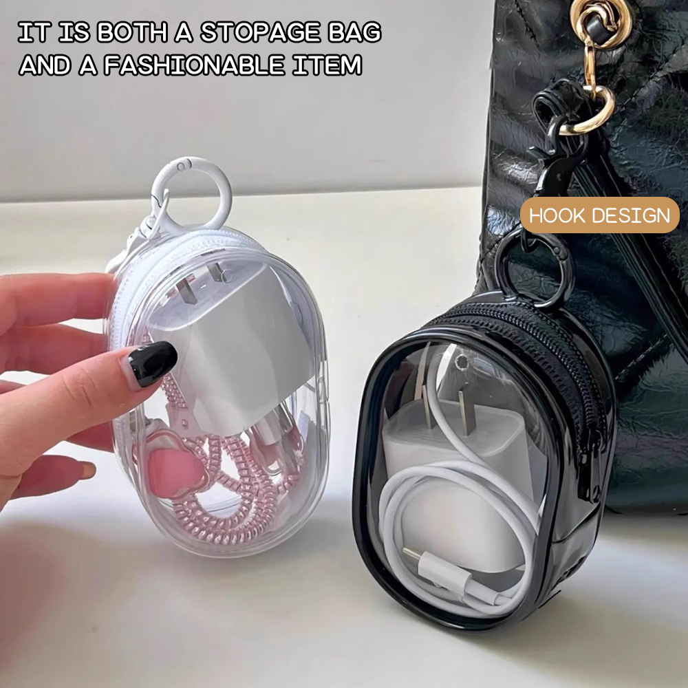 Kantong Penyimpanan Tas Gantun - Cable Winder Keychain ulasan dan harga