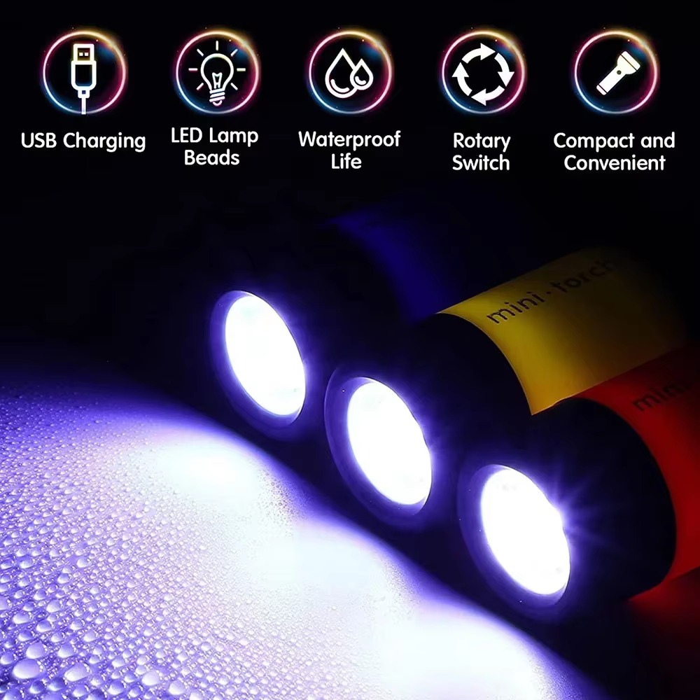 Senter Mini Gantungan Kunci US - Edc Car Carry ulasan dan harga