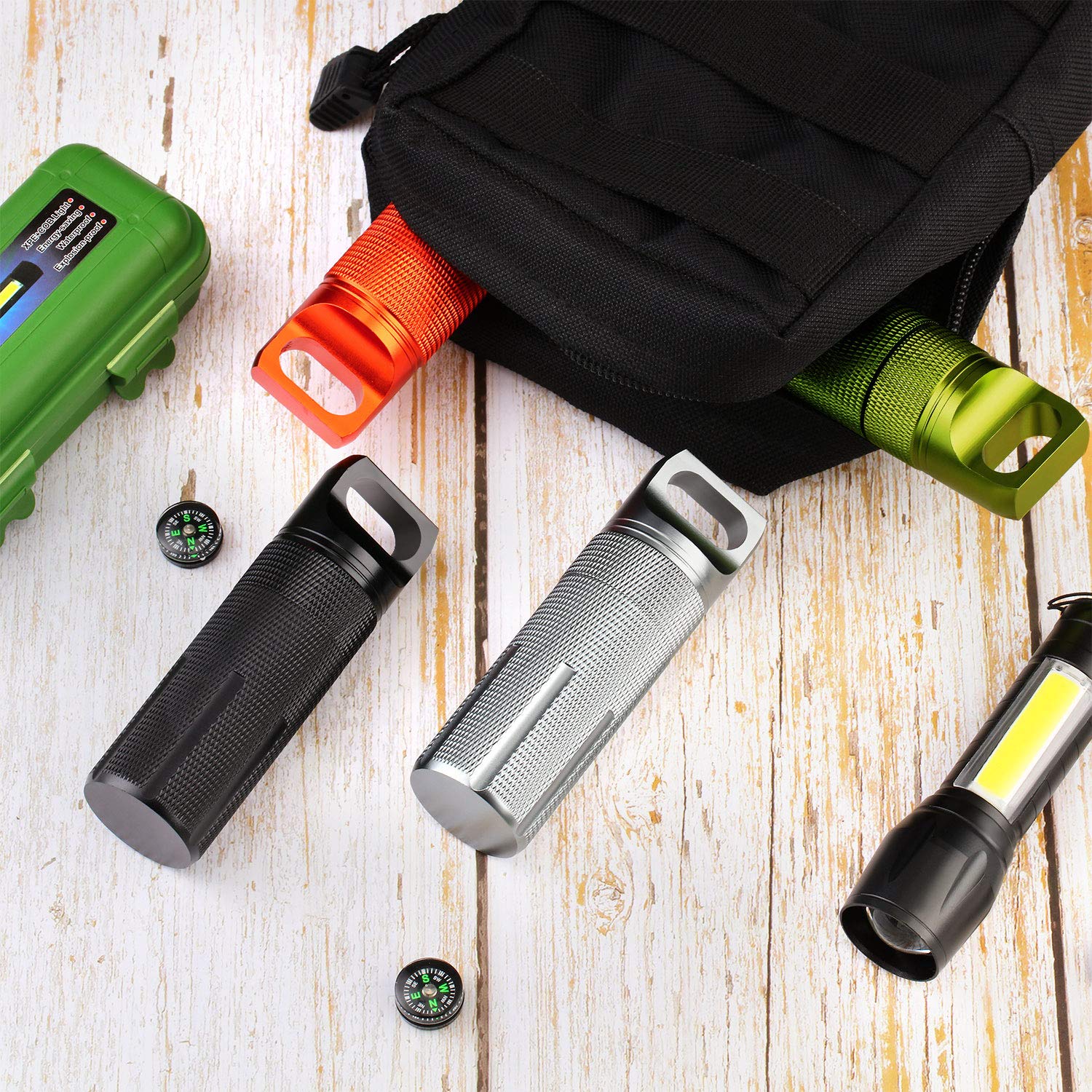 1 Paket Wadah Kering Aluminium - Pill Fob Capsule ulasan dan harga