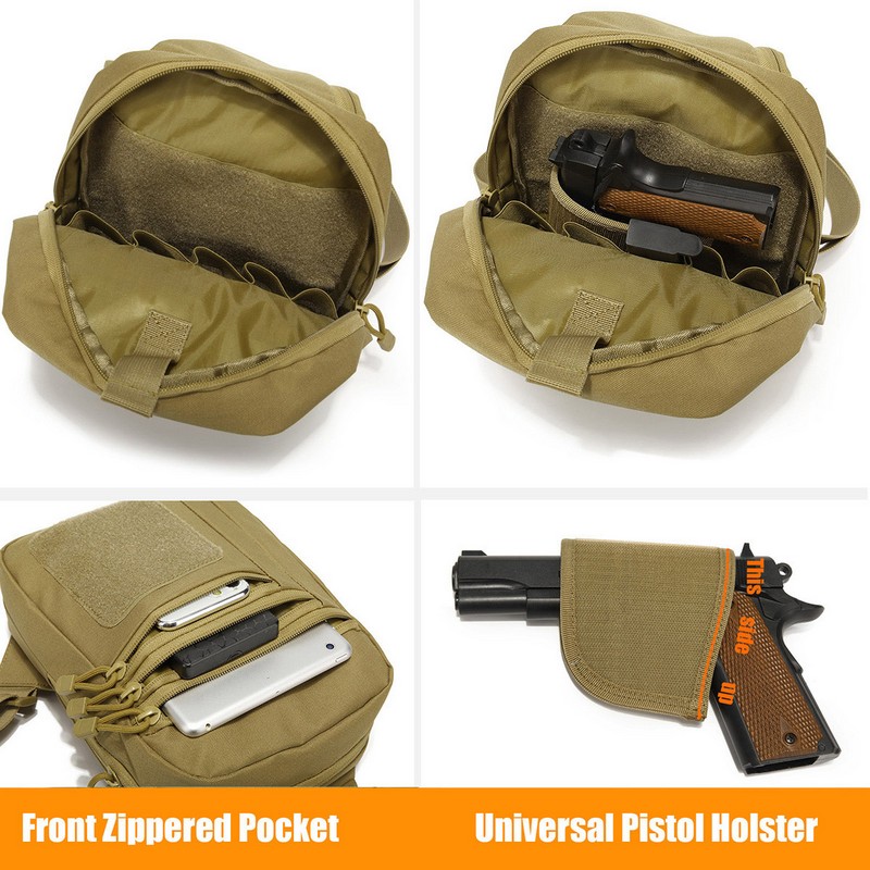 Tas Dada Taktis Baru Sarung Pi - Edc Concealed Carry Backpack ulasan dan harga