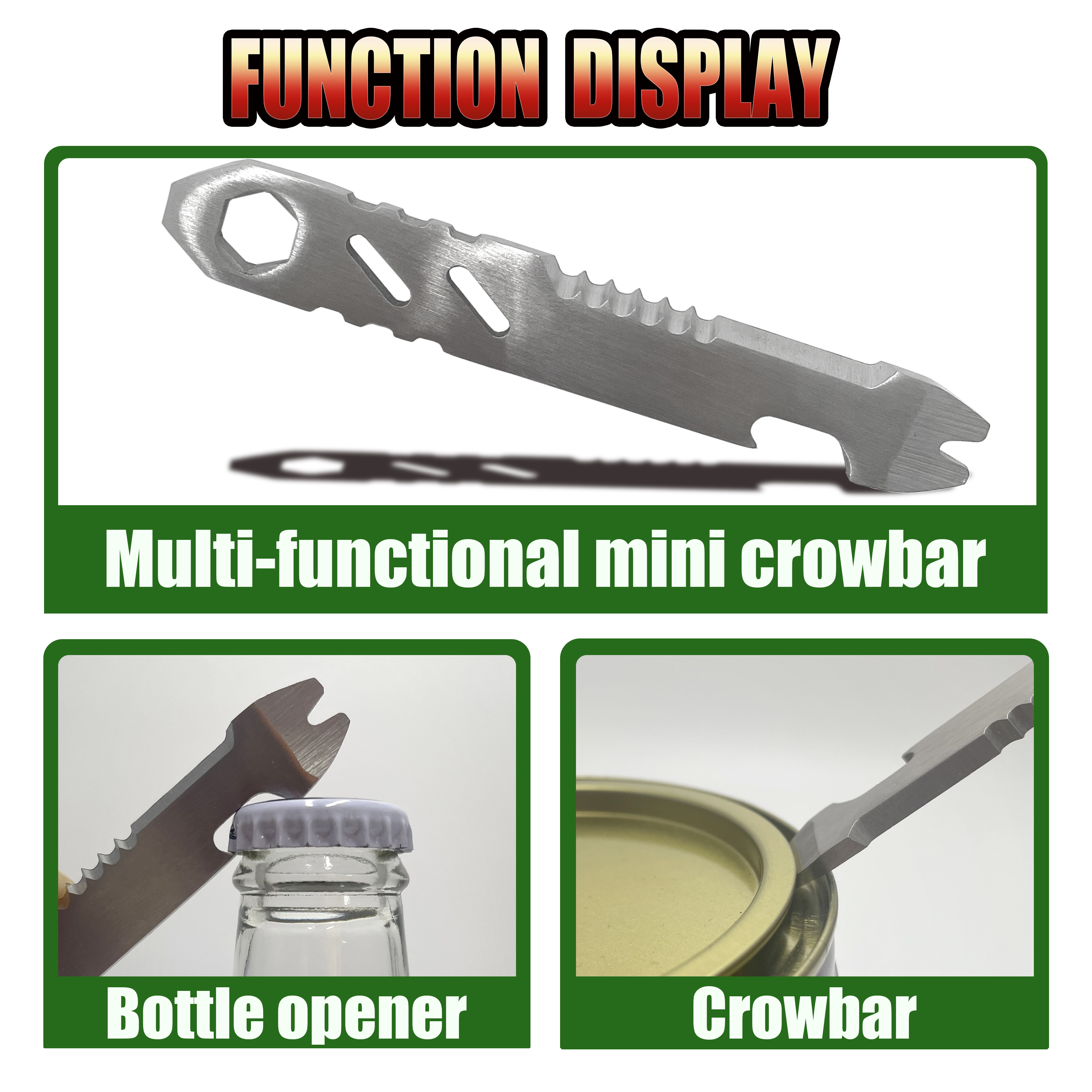 Pisau Saku & Pembuka Botol Mig - Everyday Carry (Edc) Knife ulasan dan harga