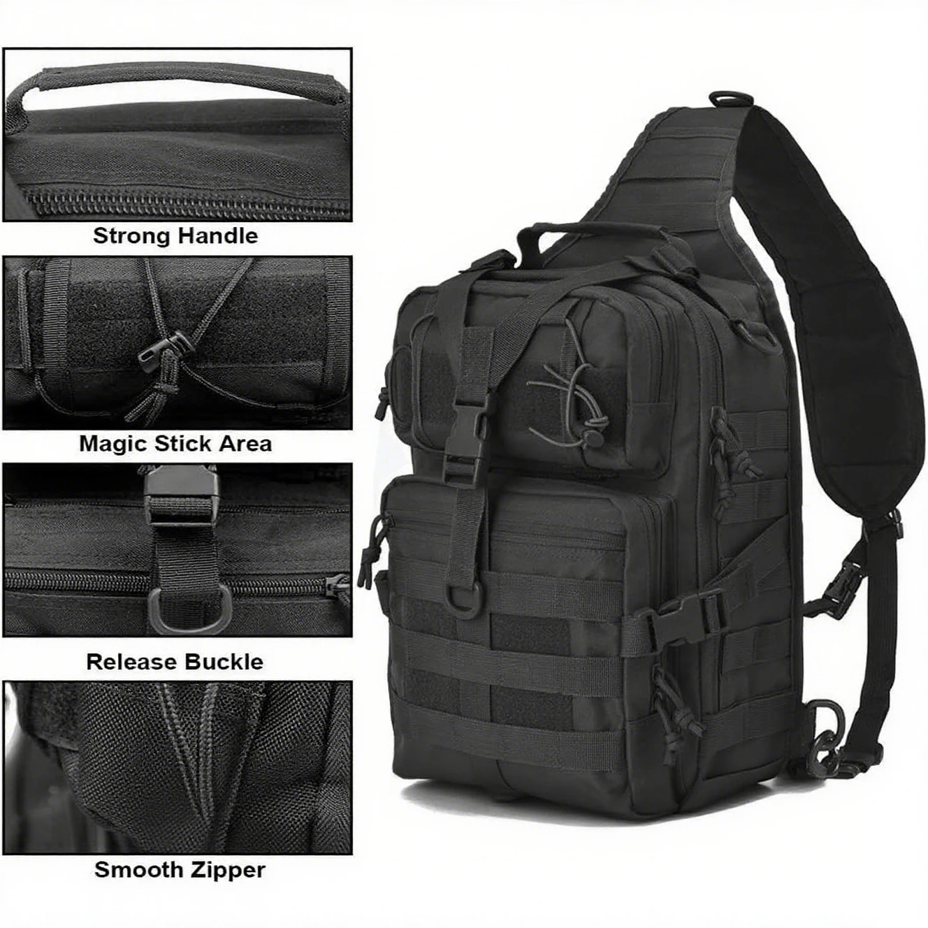 Tas Selempang Taktis untuk Sen - Edc Concealed Carry Backpack ulasan dan harga