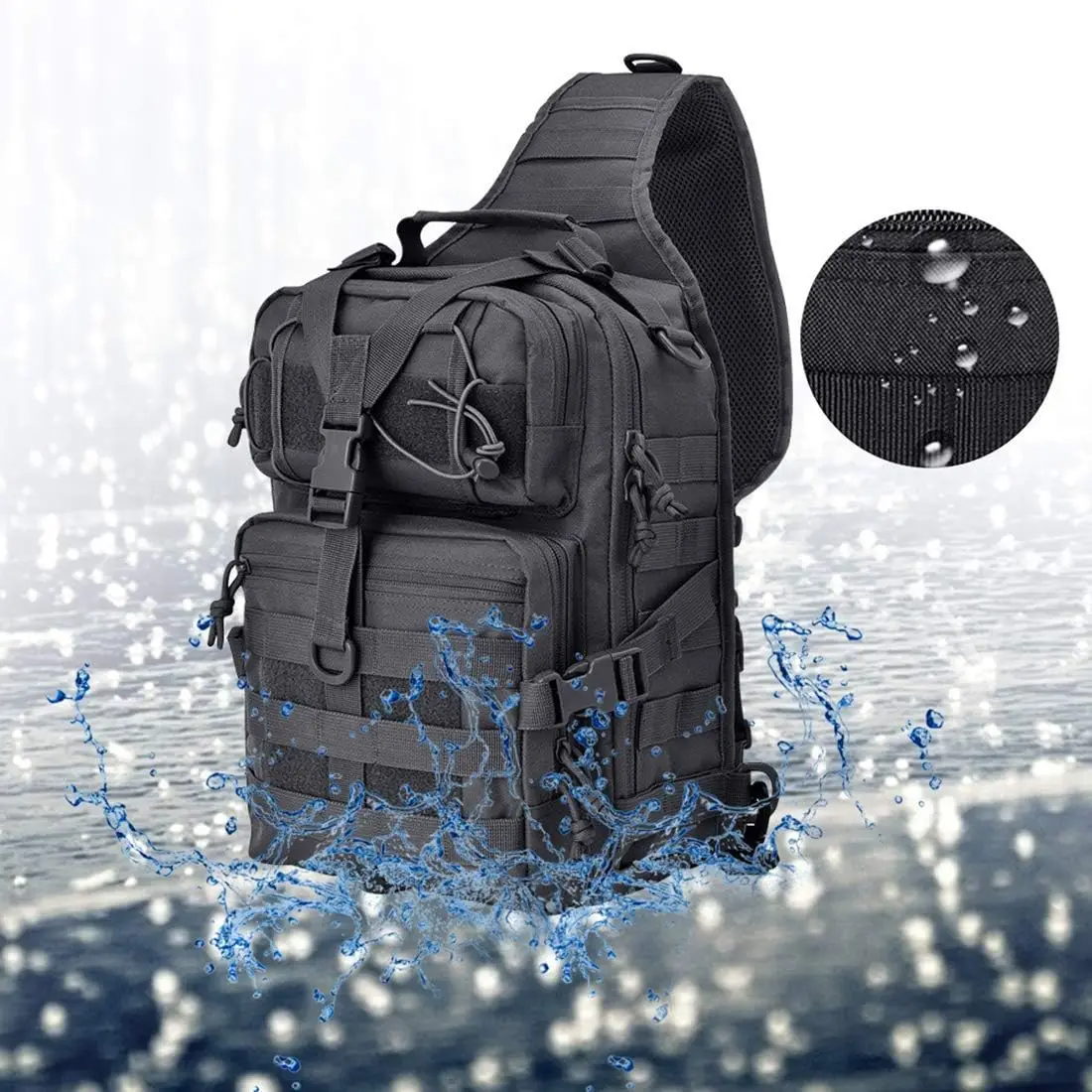Tas Selempang Taktis untuk Sen - Edc Concealed Carry Backpack ulasan dan harga