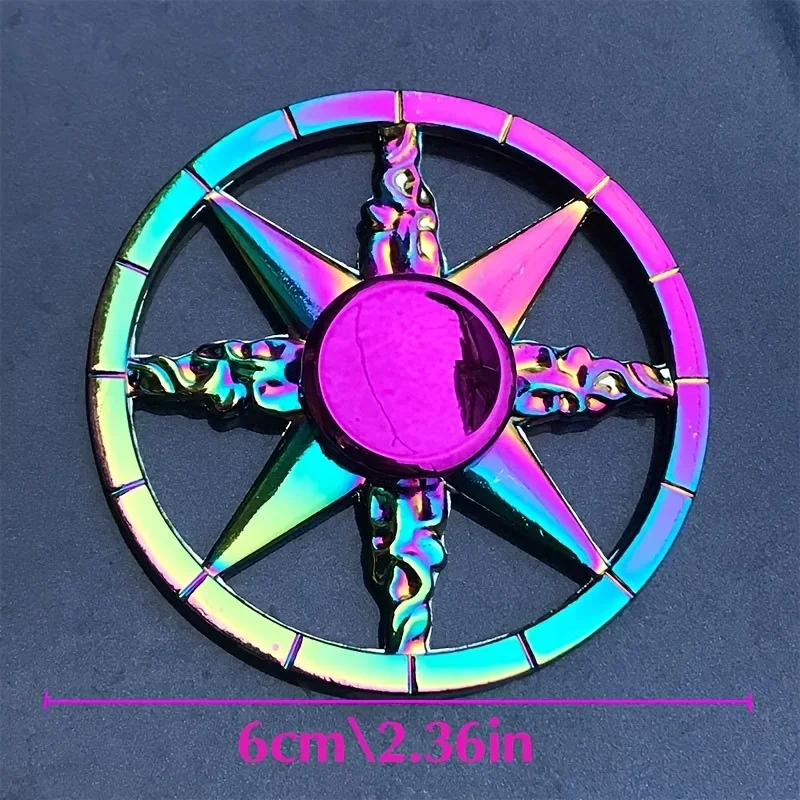 Spinner Fidget pelangi Premium - Fidget Spinner Bearing ulasan dan harga