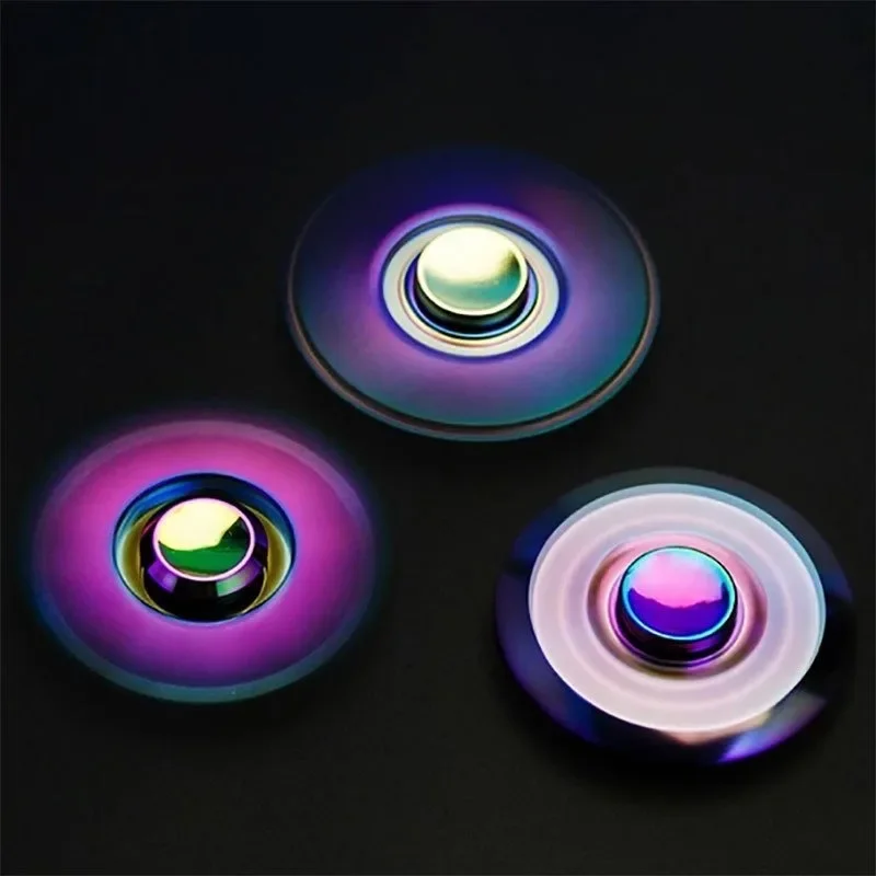 Spinner Fidget pelangi Premium - Fidget Spinner Bearing ulasan dan harga