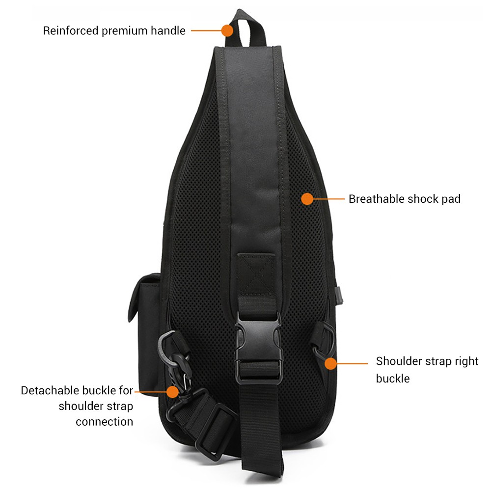 Tas Penyimpanan Senjata Taktis - Edc Concealed Carry Sling Bag ulasan dan harga